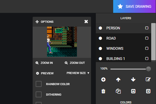 pixilart layers